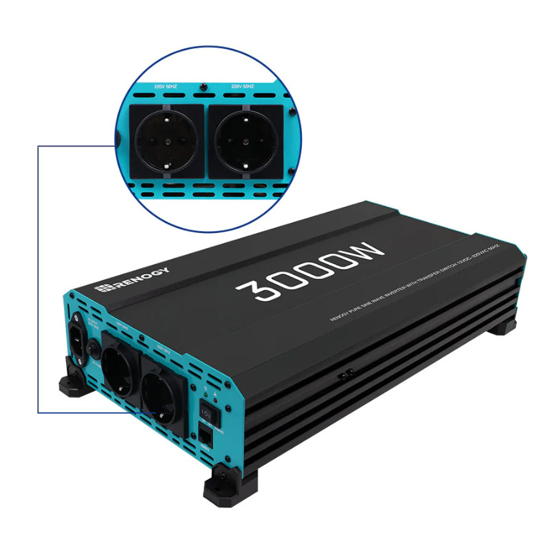 Przetwornica napięcia Renogy 3000W 12V